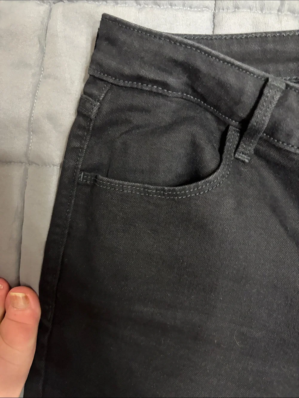 Womens Old Navy Black Stretch Jeans - Classic Slim Fit